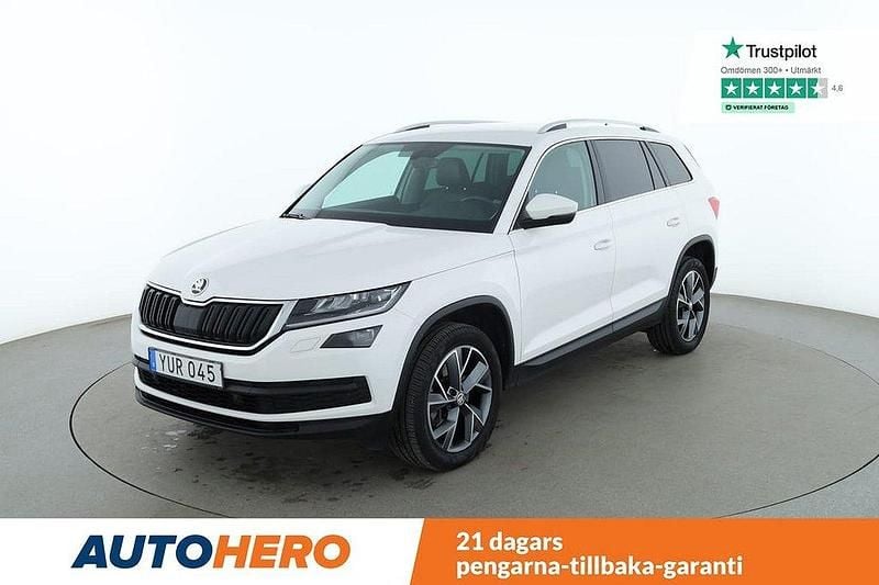 Vit Begagnad 2018 Skoda Kodiaq SUV | 270 000 kr (Marknadspris) - Bild 1/4