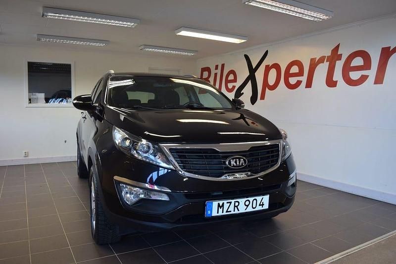 Svart Begagnad 2013 Kia Sportage EX SUV | 69 900 kr (Marknadspris) - Bild 1/4