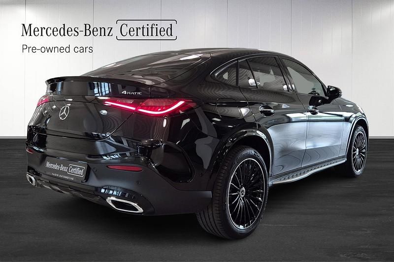 Ny Mercedes GLC300e 2026 Svart Sportkupé