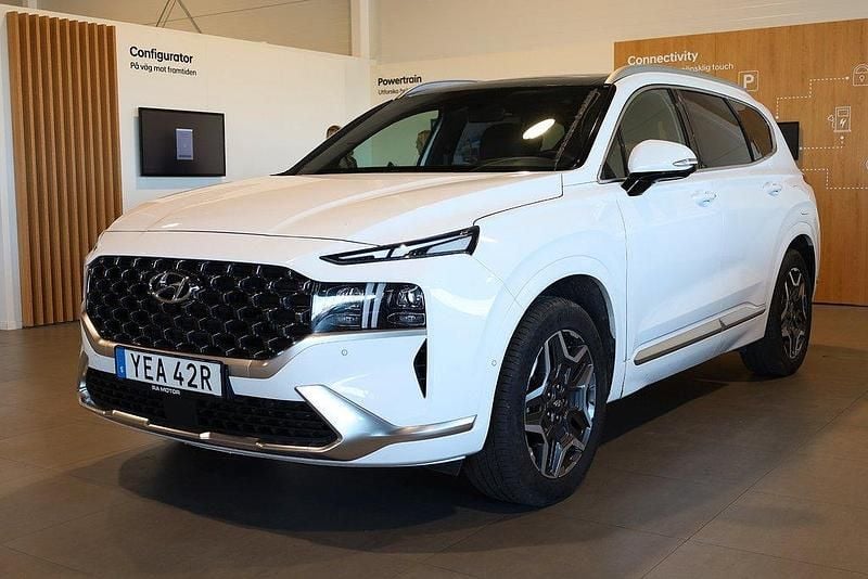 Vit Begagnad 2023 Hyundai Santa Fe Advanced SUV | 499 900 kr (Marknadspris) - Bild 1/1