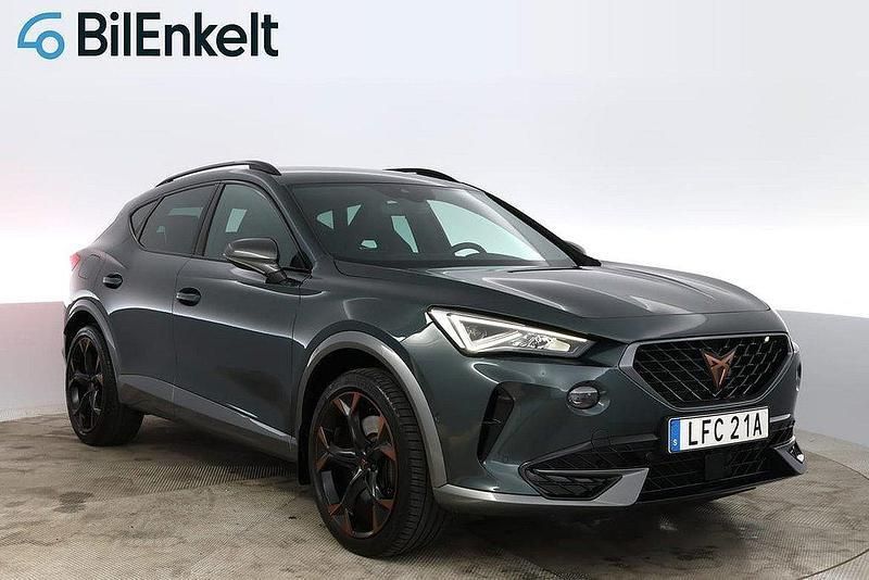 Mörkgrön (grön) Begagnad 2022 Cupra Formentor VZ SUV | 298 900 kr (Marknadspris) - Bild 1/4