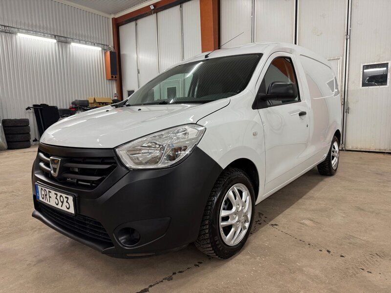 Vit Begagnad 2015 Dacia Dokker Express Van | 55 000 kr (Lite dyr) - Bild 1/4