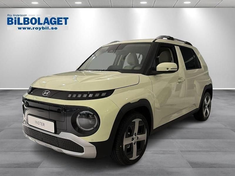 Buttercream yellow pearl Ny 2025 Hyundai Inster Advanced Halvkombi | 299 500 kr (Superpris) - Bild 1/4