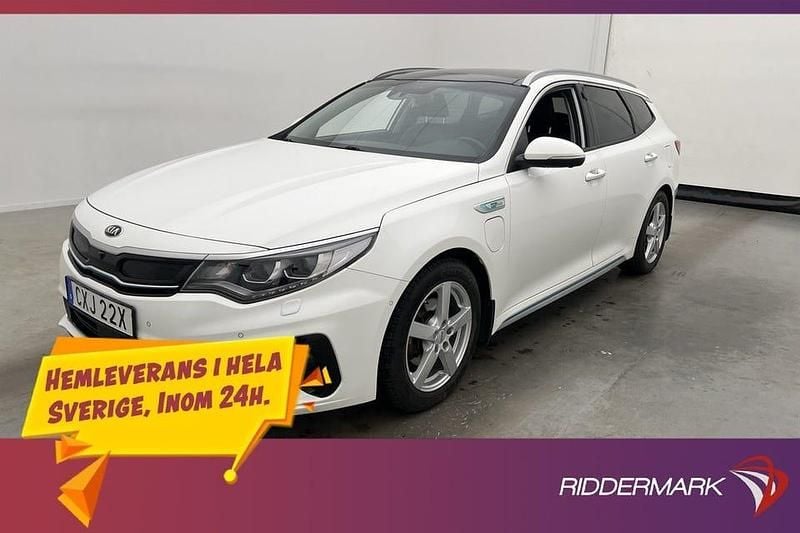 Vit Begagnad 2020 Kia Optima Advance Kombi | 214 800 kr - Bild 1/3