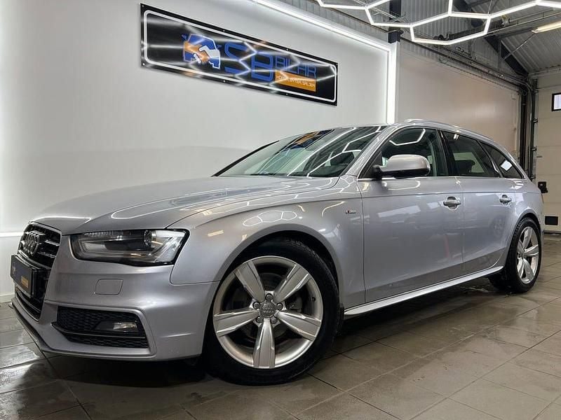 Silver Begagnad 2014 Audi A4 S-Line Kombi | 129 900 kr (Marknadspris) - Bild 1/4