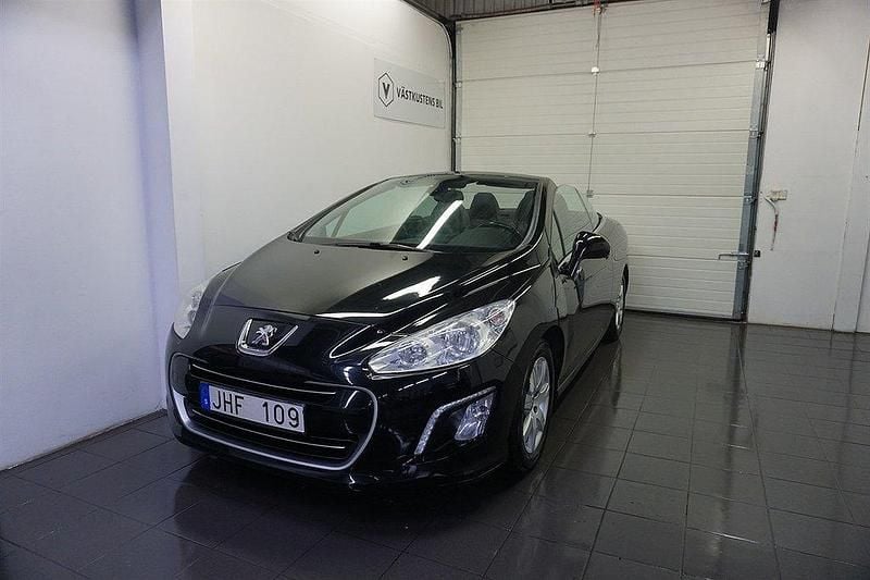 Svart Begagnad 2013 Peugeot 308 CC Cab | 109 900 kr - Bild 1/4