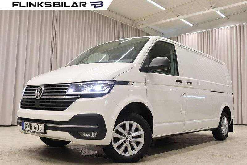 Vit Begagnad 2021 VW T6.1 Van | 349 900 kr (Marknadspris) - Bild 1/4