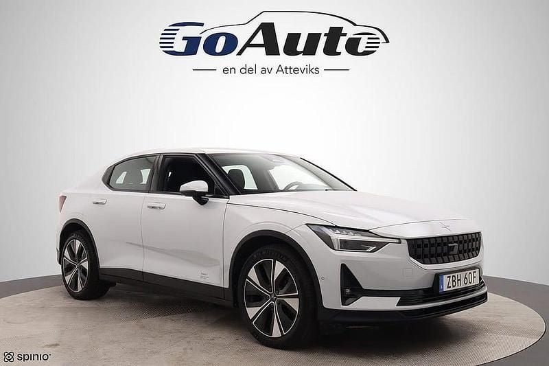 Begagnad Polestar 2 Standard Range Single Motor 200 kW (272 HK) 2022 Silver Halvkombi