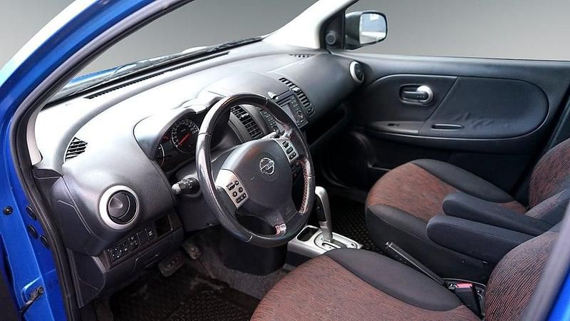 Begagnad Nissan Note 110 HK (80 kW) 2009 Blå Halvkombi
