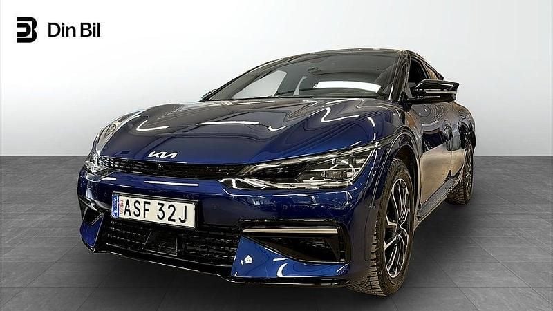 Begagnad Kia EV6 GT-Line 239 kW (325 HK) 2022 Blå SUV