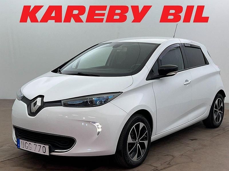 Vit Begagnad 2018 Renault Zoe Halvkombi | 88 900 kr (Marknadspris) - Bild 1/3