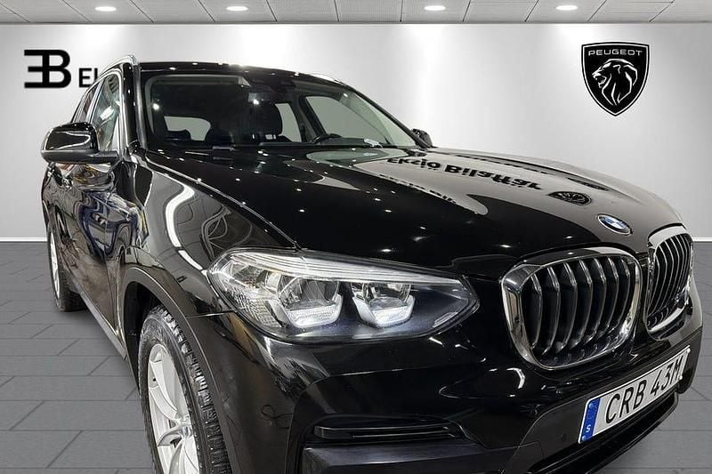 Begagnad BMW X3 Advantage 150 HK (110 kW) 2019 Svart SUV