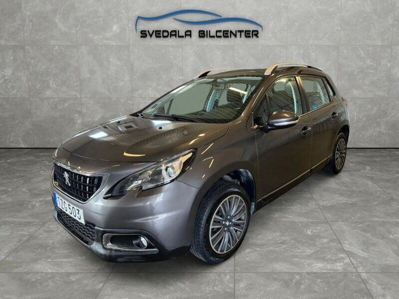 Begagnad Peugeot 2008 82 HK (60 kW) 2017 Mörkgrå SUV