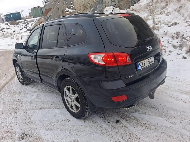 Begagnad Hyundai Santa Fe 189 HK (139 kW) 2008 Svart SUV