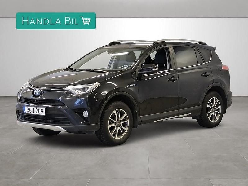 Svart Begagnad 2016 Toyota RAV4 Hybrid Executive SUV | 209 900 kr (Marknadspris) - Bild 1/4