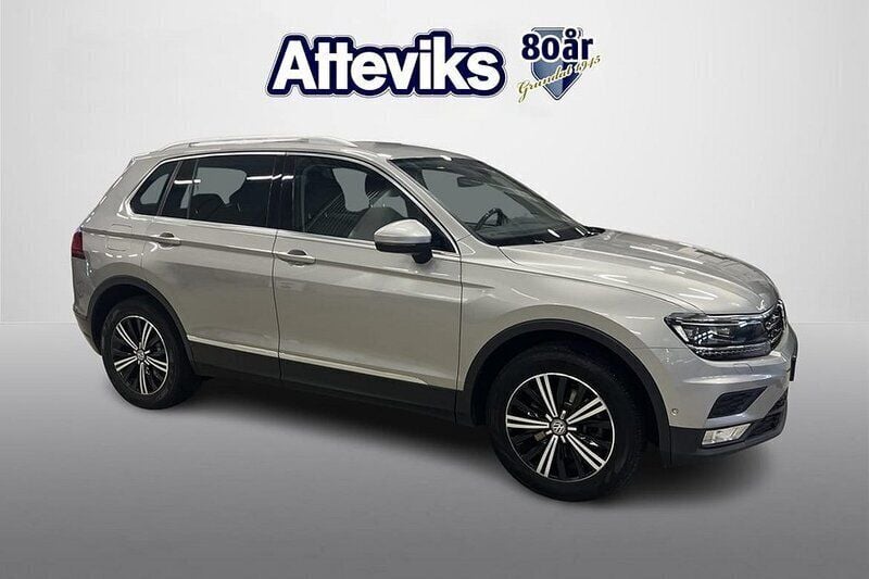 Silver Begagnad 2016 VW Tiguan SUV | 209 900 kr (Marknadspris) - Bild 1/4
