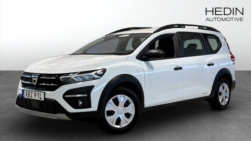 Vit (white) Begagnad 2022 Dacia Jogger Essentiel Kombi | 179 900 kr (Lite dyr) - Bild 1/4