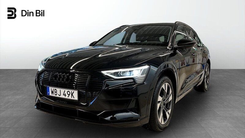 Svart Begagnad 2022 Audi e-tron Proline SUV | 389 000 kr (Bra pris) - Bild 1/4