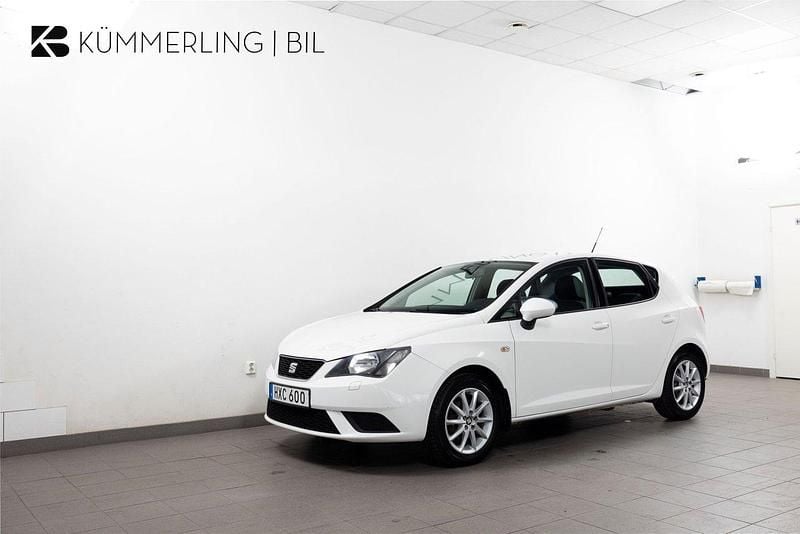 Vit Begagnad 2017 Seat Ibiza Style Halvkombi | 79 900 kr (Marknadspris) - Bild 1/4