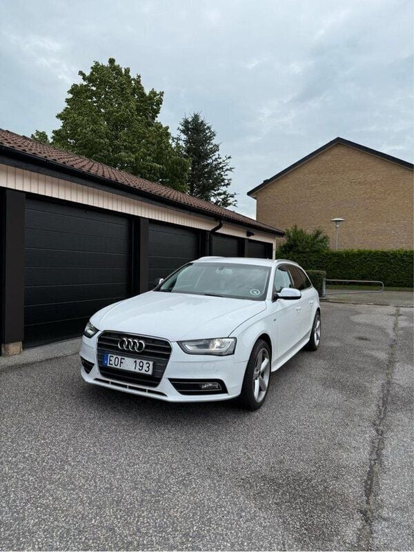 Vit Begagnad 2014 Audi A4 Kombi | 119 000 kr (Marknadspris) - Bild 1/4