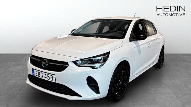 Vit (white) Begagnad 2022 Opel Corsa Halvkombi | 129 900 kr (Bra pris) - Bild 1/4