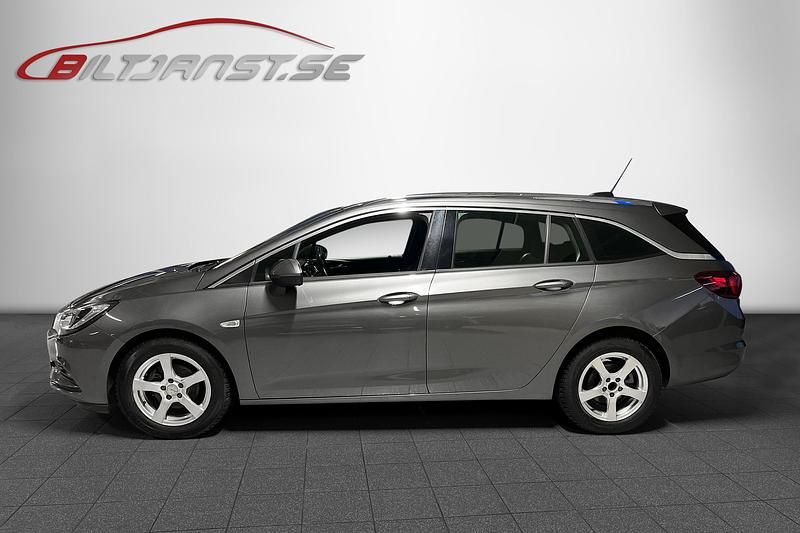 Begagnad Opel Astra Dynamic 126 HK (92 kW) 2017 Grå Kombi