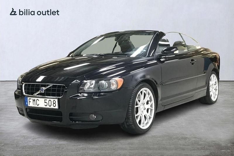Svart Begagnad 2007 Volvo C70 Summum Cab | 97 900 kr (Marknadspris) - Bild 1/3