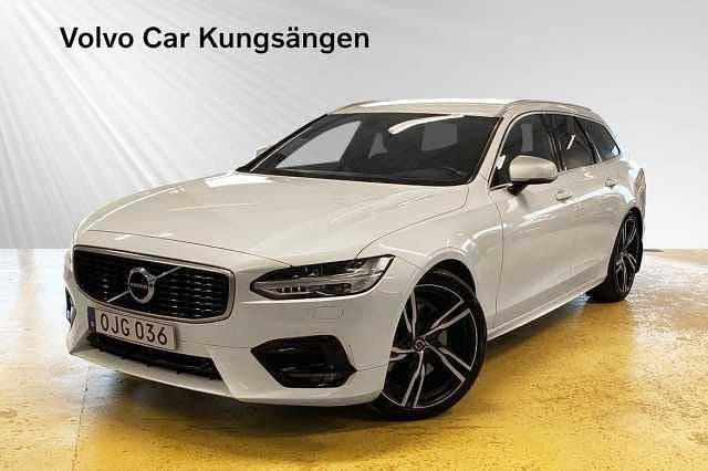 Vit Begagnad 2018 Volvo V90 R-Design Kombi | 299 900 kr - Bild 1/3