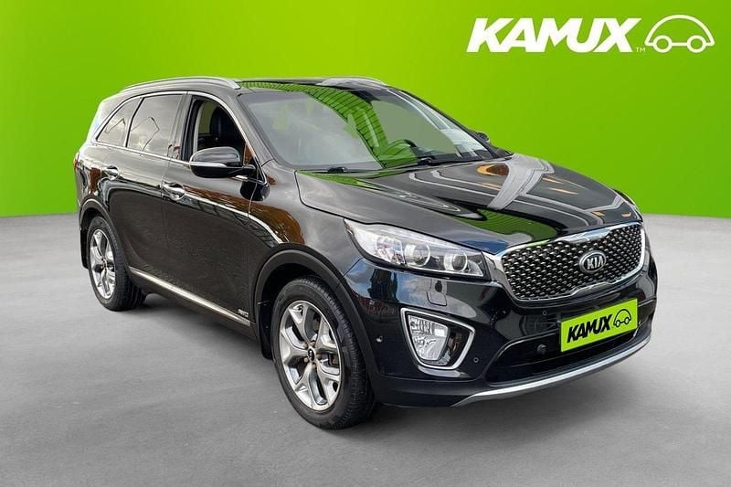 Svart Begagnad 2016 Kia Sorento SUV | 198 900 kr (Bra pris) - Bild 1/4