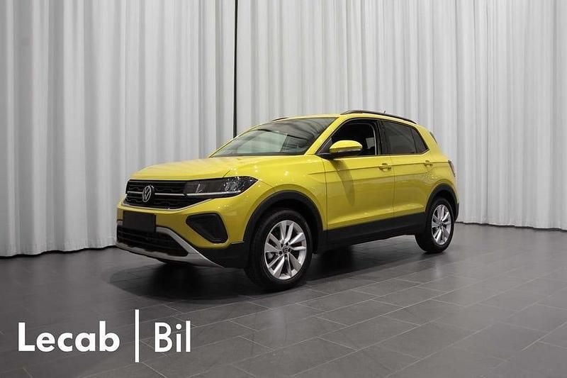Grape yellow Ny 2025 VW T-Cross SUV | 299 200 kr (Marknadspris) - Bild 1/4