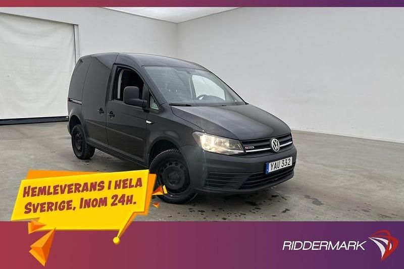 Svart Begagnad 2018 VW Caddy Minibuss | 189 800 kr (Marknadspris) - Bild 1/3