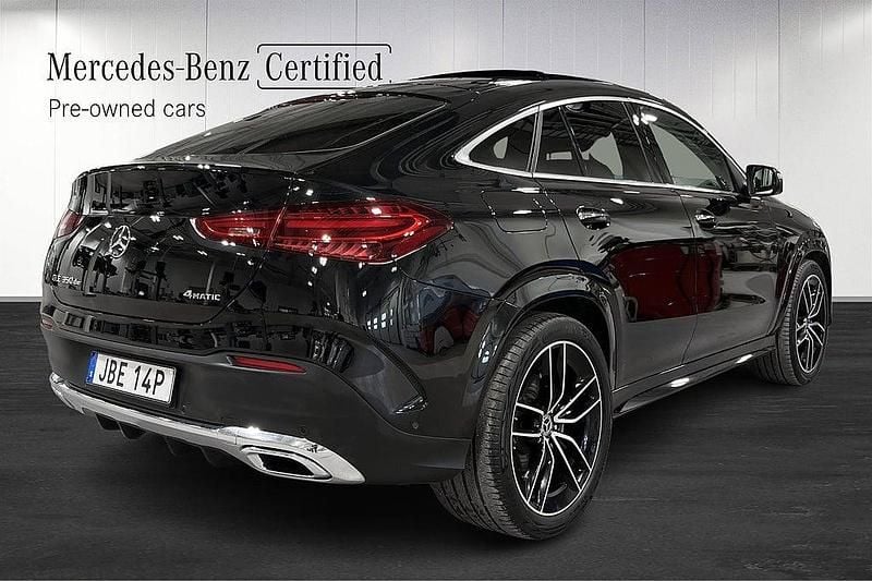 Begagnad Mercedes GLE350 AMG 333 HK (244 kW) 2024 Svart Sportkupé