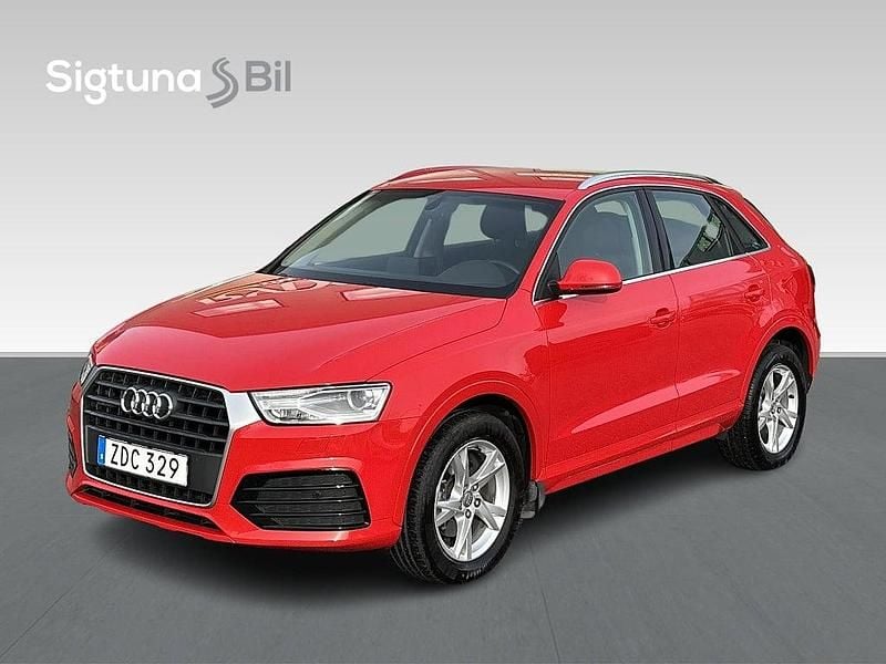 Röd Begagnad 2017 Audi Q3 SUV | 219 900 kr (Marknadspris) - Bild 1/3