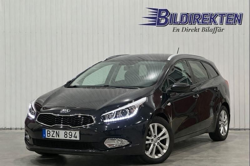 Svart Begagnad 2013 Kia Ceed Sportswagon EX Kombi | 69 900 kr (Marknadspris) - Bild 1/4