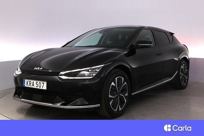 Svart Begagnad 2023 Kia EV6 4 SUV | 484 900 kr (Bra pris) - Bild 1/4