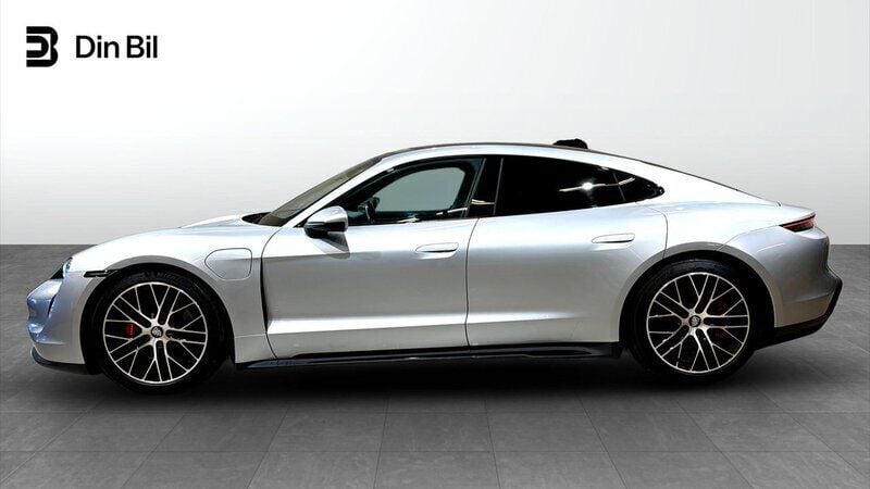 Silver Begagnad 2022 Porsche Taycan 4S Sedan | 695 000 kr - Bild 1/4