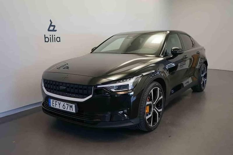 Svart Begagnad 2021 Polestar 2 Long Range Dual motor Halvkombi | 329 500 kr (Dyr) - Bild 1/1