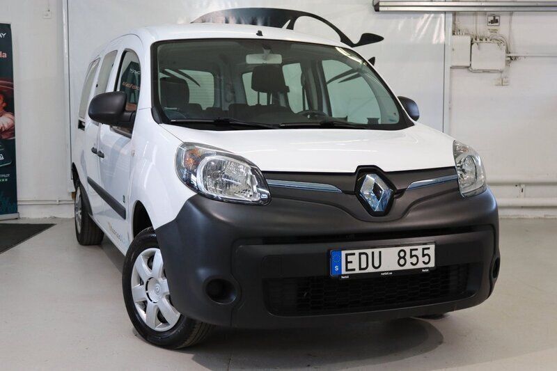 Vit Begagnad 2014 Renault Kangoo Minibuss | 69 900 kr (Dyr) - Bild 1/4