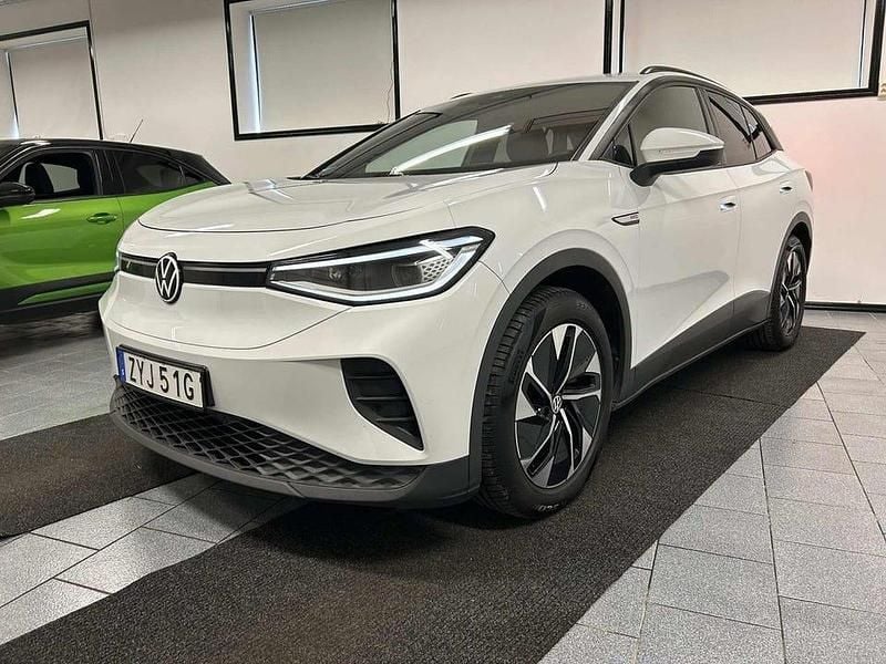 Vit Begagnad 2021 VW ID.4 Pro Performance SUV | 219 500 kr (Dyr) - Bild 1/4