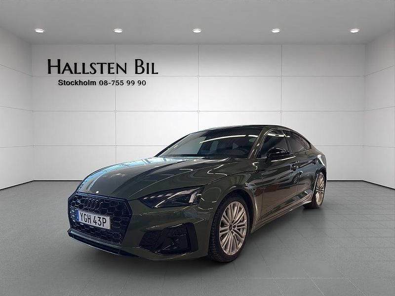 Begagnad Audi A5 Competition 265 HK (194 kW) 2024 Grön Halvkombi