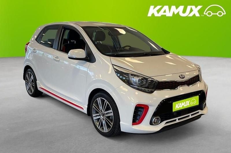Vit Begagnad 2019 Kia Picanto GT-Line Halvkombi | 99 800 kr (Bra pris) - Bild 1/4