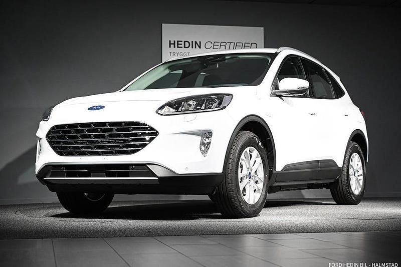 Vit Begagnad 2023 Ford Kuga Titanium SUV | 254 900 kr (Marknadspris) - Bild 1/4