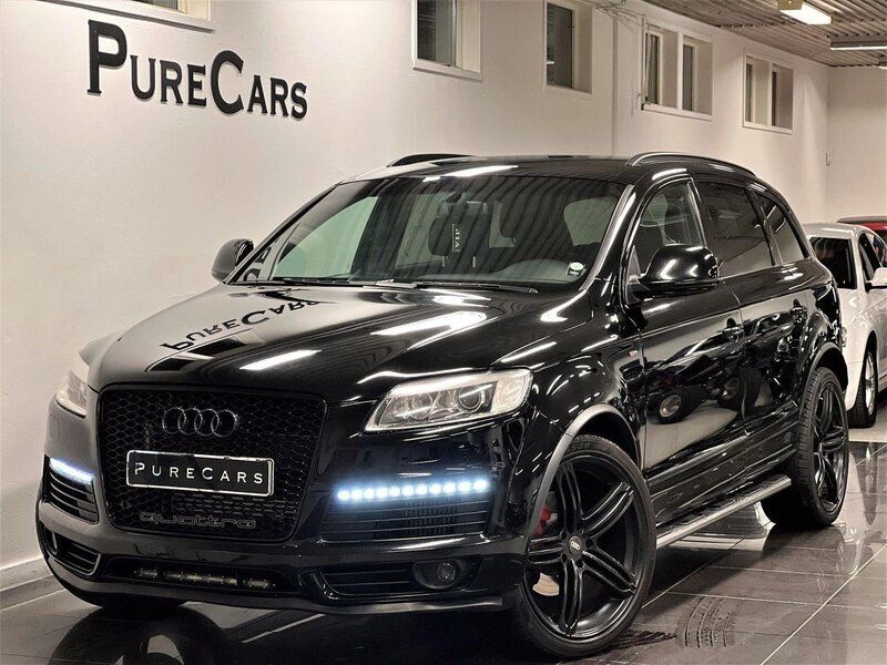 Svart Begagnad 2008 Audi Q7 S-Line SUV | 149 900 kr (Lite dyr) - Bild 1/4