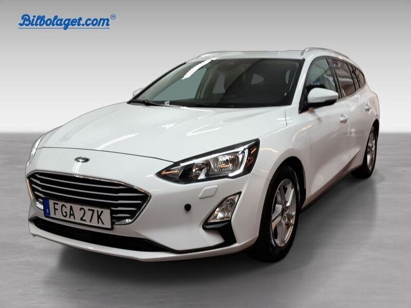 Vit Begagnad 2020 Ford Focus Trend Kombi | 149 500 kr (Marknadspris) - Bild 1/3