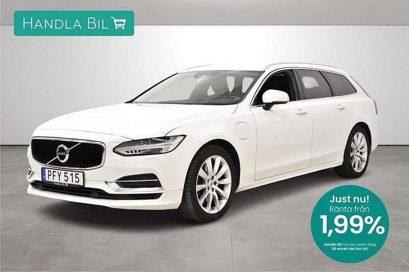 Vit Begagnad 2018 Volvo V90 Momentum Kombi | 279 900 kr (Marknadspris) - Bild 1/3