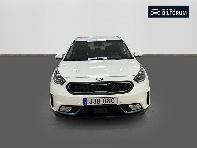 Vit Begagnad 2019 Kia Niro Advance SUV | 168 999 kr (Bra pris) - Bild 1/4