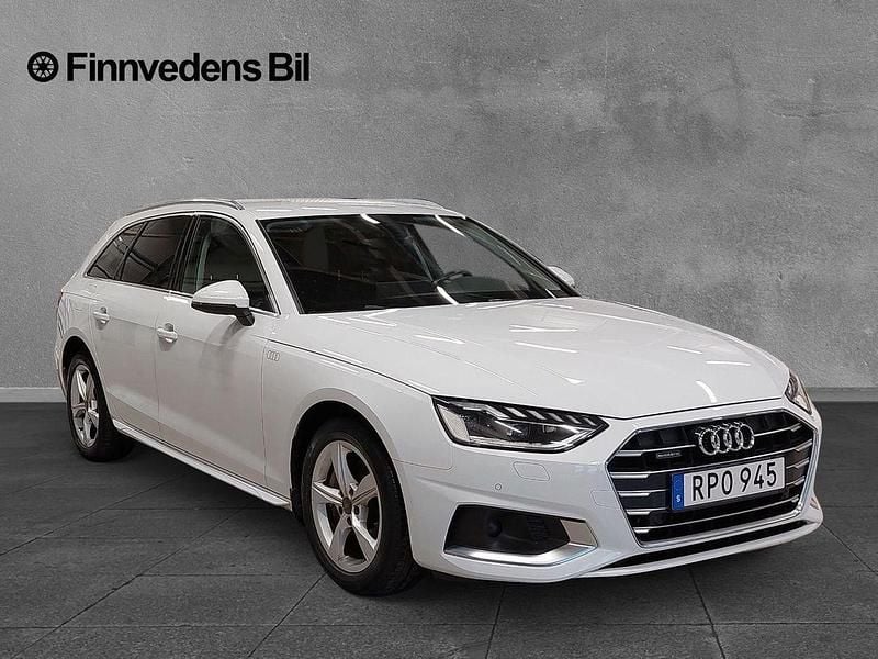 Vit Begagnad 2020 Audi A4 Kombi | 269 000 kr (Marknadspris) - Bild 1/1