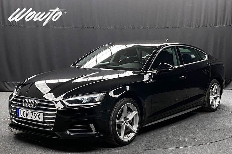 Begagnad Audi A5 Sportback Proline 245 HK (180 kW) 2019 Svart Halvkombi