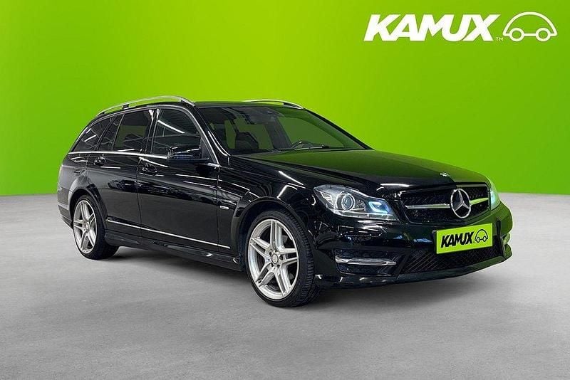Svart Begagnad 2013 Mercedes C220 Avantgarde Kombi | 154 800 kr (Marknadspris) - Bild 1/3