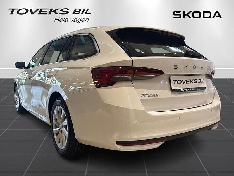 Ny Skoda Octavia 2026 Vit Kombi